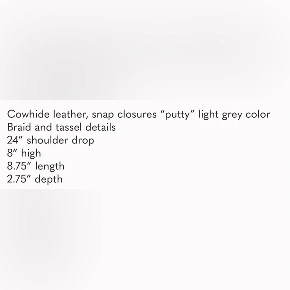 Rebecca Minkoff Isobel Saddle Bag Putty Grey - Picture 4 of 5